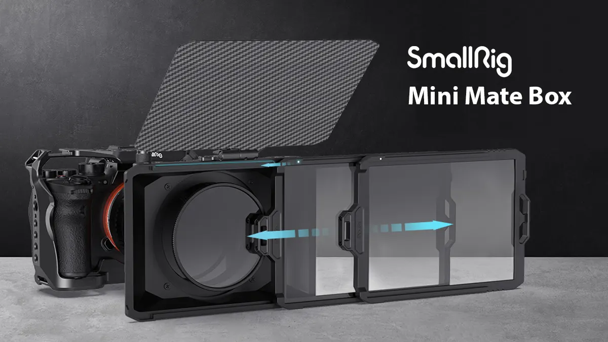 SmallRing lanza la Mini Matte Box para cámaras DSRL y Mirroless